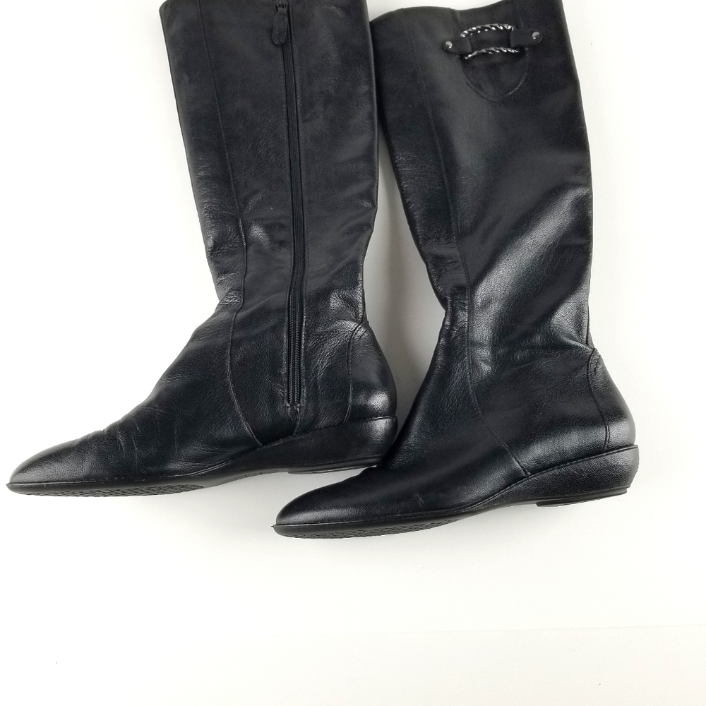 Cole Haan Air Leather High Boots Sz 9